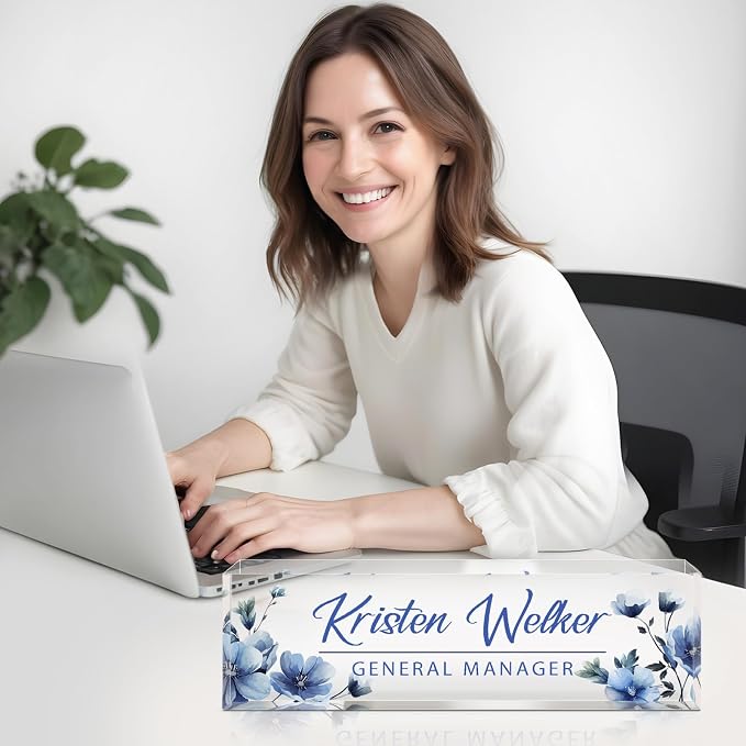 Custom Name Plate for Desk - Image 3