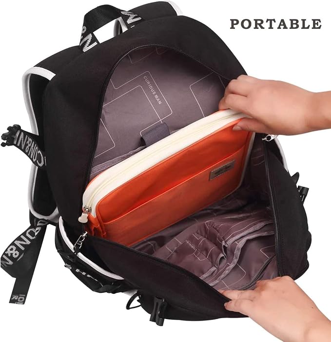 JAKAGO A4 Travel Portfolio Multifunctional Document Organizer Zippered Case - Image 7