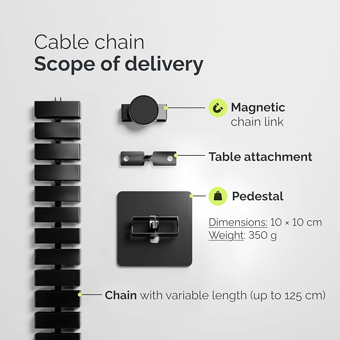 VALU Cable Management Spine – 49 Inch Cable Organizer - Image 6