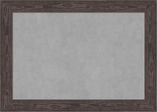 Amanti Art Black Framed Magnetic Board 30x42 Large Vision Board by AmantiArt