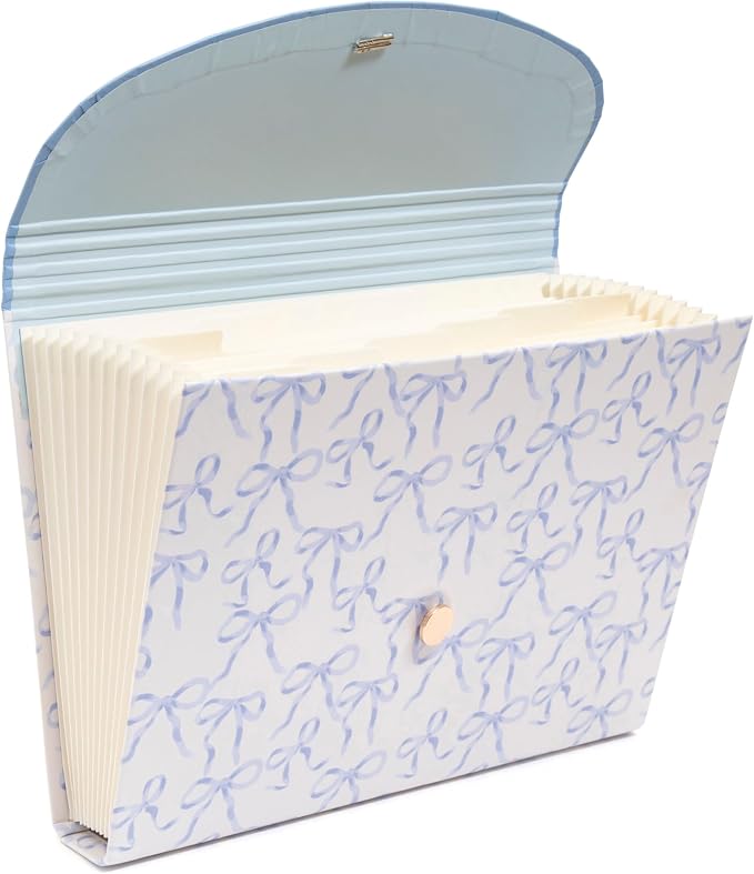 U Brands 13-Pocket Accordion File Organizer, Letter Size, Expandable File by UBrands