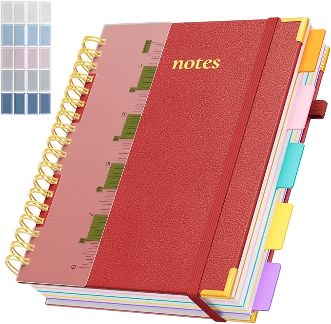 Line Hardcover Spiral Notebook by XYark