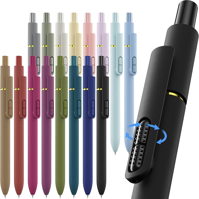 Colorful Gel Pens by JIMMIDDA