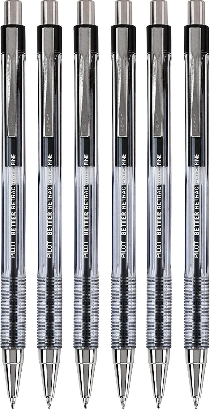 PILOT The Better Ball Point Pen Refillable & Retractable Ballpoint Pens by PilotCorporationofAmerica