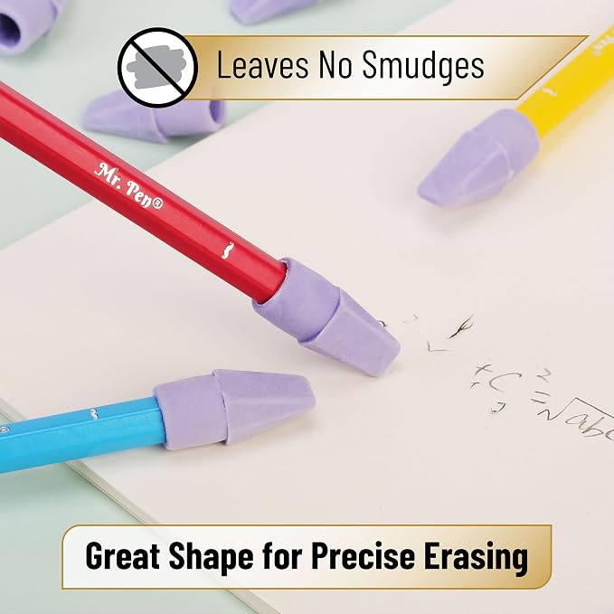 Mr. Pen- Pencil Erasers Toppers, 120 Pack, Erasers - Image 5
