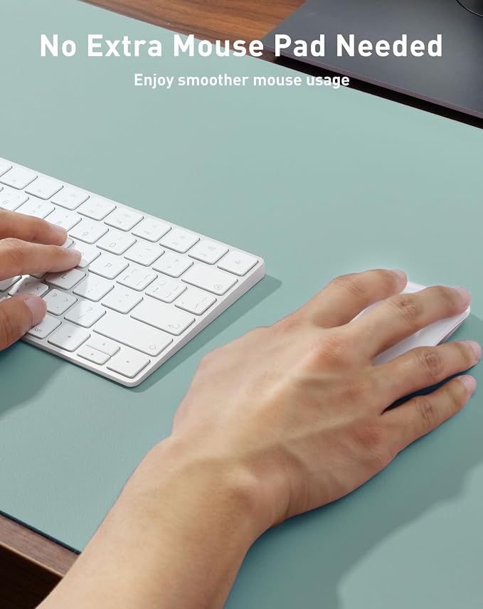 Aothia Faux Leather Desk Mat - Image 4