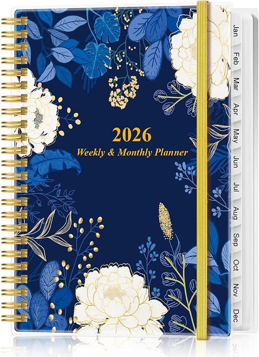 2026 Planner - Planner 2026 from January 2026 - December 2026, Weekly & Monthly by Heveboik