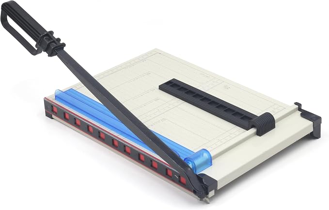 TEXALAN Paper Cutter Letter Size Paper Trimmer 12” Cut Length 12 Sheet Capacity - Image 8