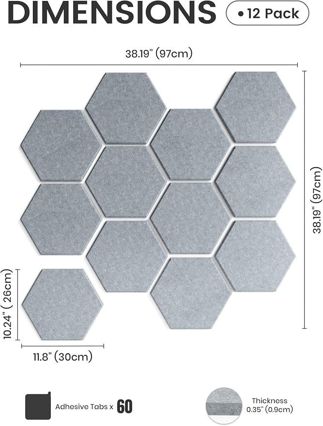 Fluxynara Hexagon Cork Board Alternative - Image 2