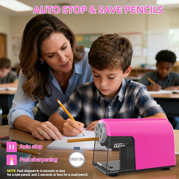AFMAT Electric Pencil Sharpener - Image 4