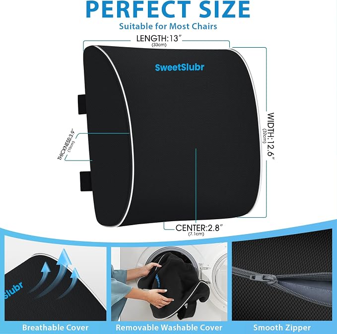 SweetSlubr Lumbar Support Pillow - Image 3