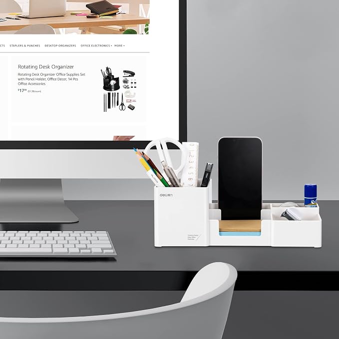 deli Desk Organizer, Plastic Desktop Organizer - Image 2