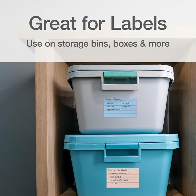 Oxford Ruled Index Cards, Lined Note Cards, Flashcards - Image 5