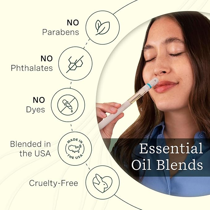 Lifelines Pen Diffuser, Walk in The Woods - 1mm Black Ballpoint Pen with Scented Essential Oil Blends – Aromatherapy Diffuser & Sensory Immersion Diffuse Aroma As You Write-DeskLoop Office