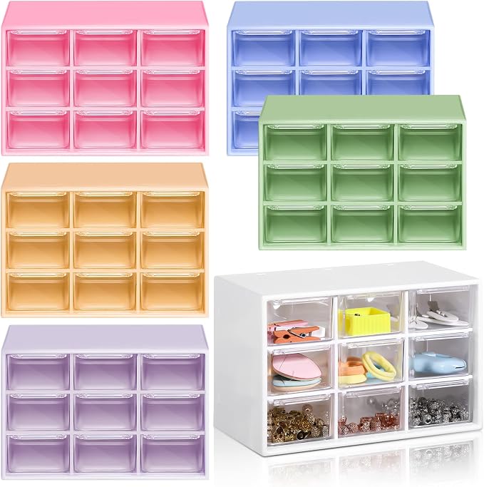 Amyhill 6 Pcs Mini Drawer Organizer Small Organizer by Amyhill