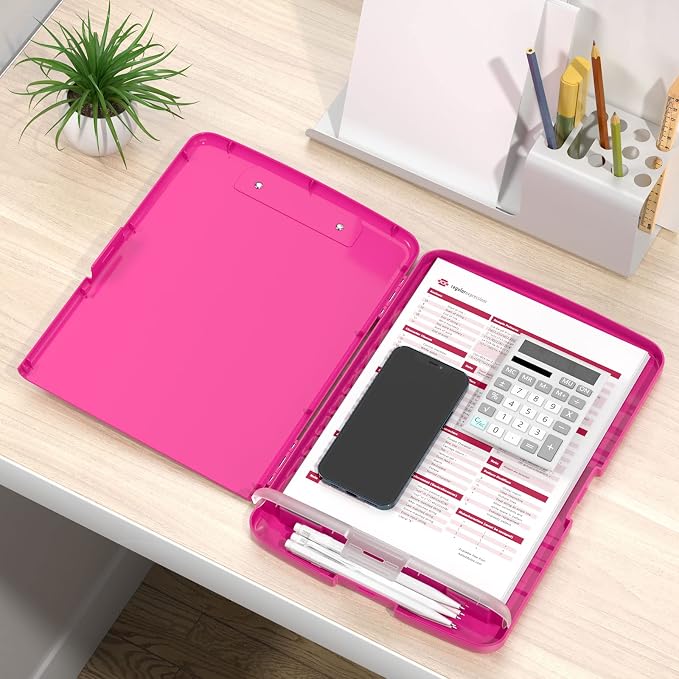 Rimilak Clipboard with Storage, 8.5 x 11'' High Capacity Clip Board, - Image 7
