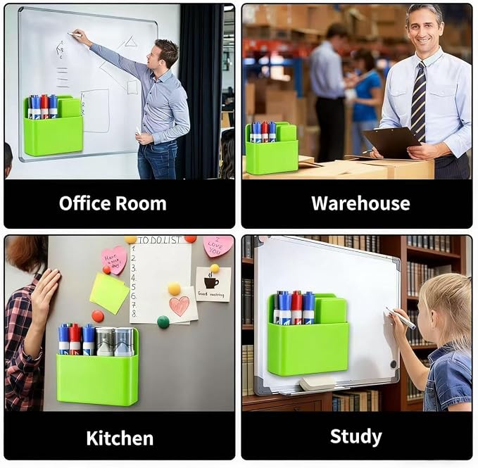 Camelmother 2Pcs Magnetic Dry Erase Marker Holder - Image 4