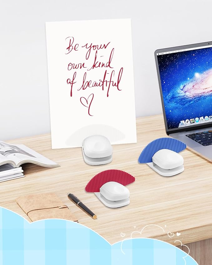 UCEC 2 Pack Paper Holder Stand for Typing – Portable Desktop Document Folder - Image 6