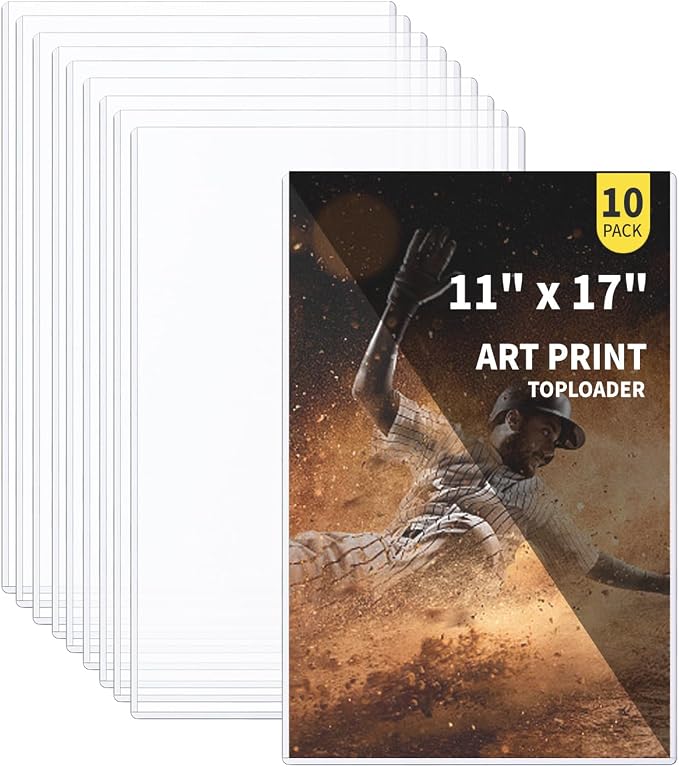 10-Pack 11 x 17 Inch Art-Print-Toploaders by Unknown