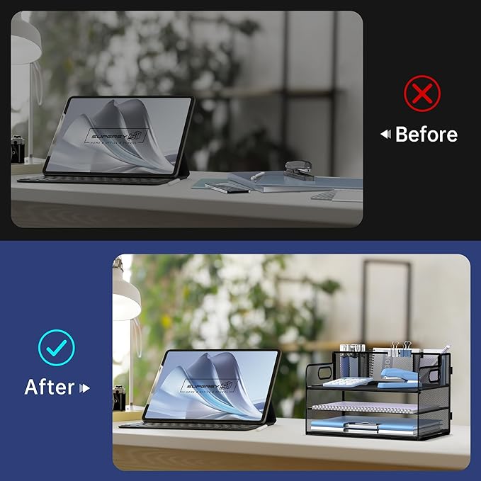 SUPEASY 3 Tier Desk Organizer - Image 5