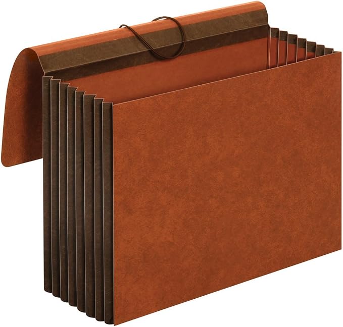 Pendaflex File Wallets, Heavy Duty, Letter Size, Extra Wide, Elastic Cord by TOPSProducts