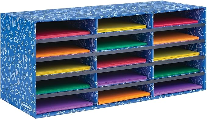 Bankers Box Classroom collection, 15-Compartment Literature Organizers - Image 3