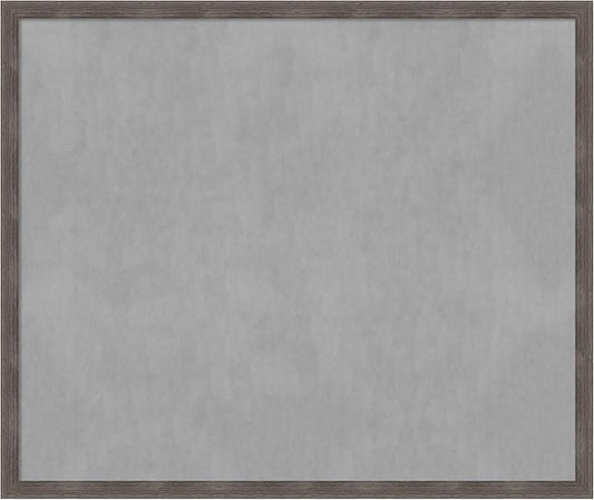 Amanti Art Grey Framed Magnetic Board 43x51 Oversize Vision Board by AmantiArt
