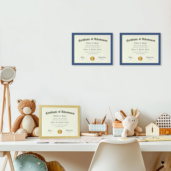 ELSKER&HOME 8.5x11 Picture Frame-Certificate Document Frame 6Pack, Display - Image 2