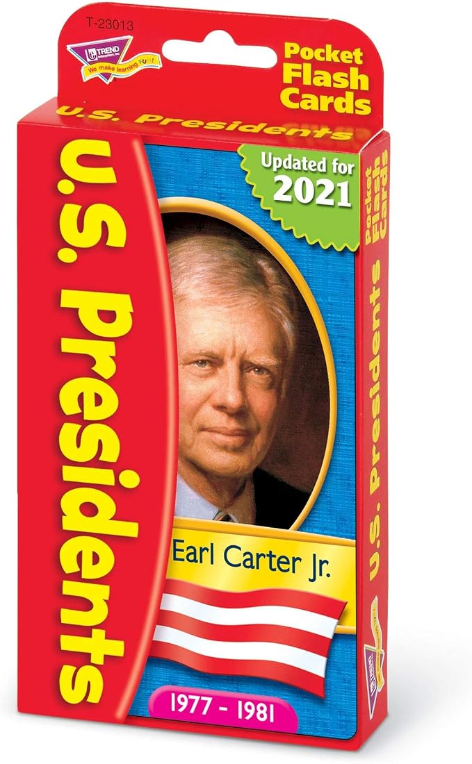 US Presidents Pocket Flash Cards - Image 5