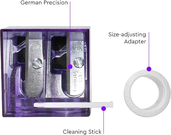 Kokie Makeup Pencil Sharpener for Lip, and Eyeliner Pencil, Made in German - Image 3