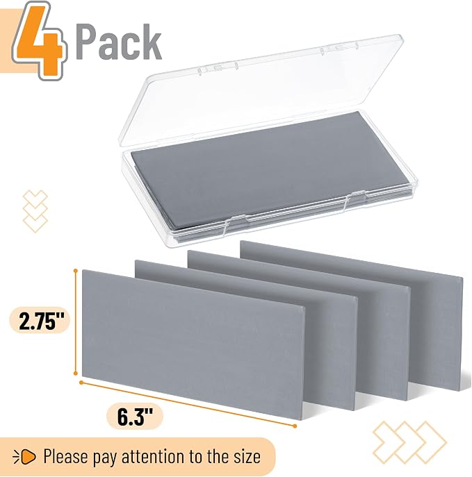 Mr. Pen- Large Kneaded Erasers, 2.75"x6.3", 4 Pack, Graphite & Pastel Drawing - Image 2