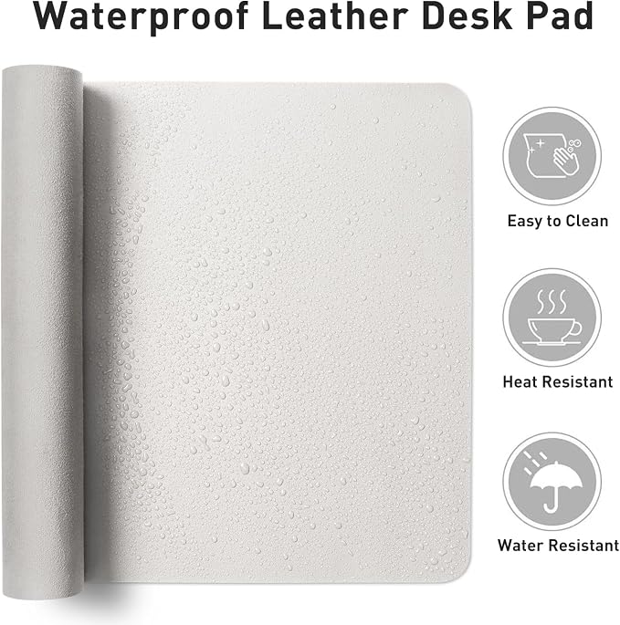 Aothia Faux Leather Desk Mat - Image 7