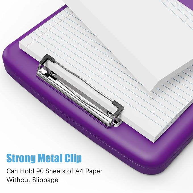 Hongri Clipboard with Storage with Pen Holder, Folder Nursing Clip Board 8.5 x - Image 5