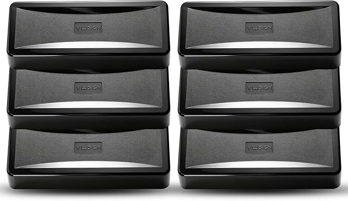 VUSIGN Dry Erase Eraser, Magnetic White Board Eraser- 6 Pack, Calendar Board by VUSIGN