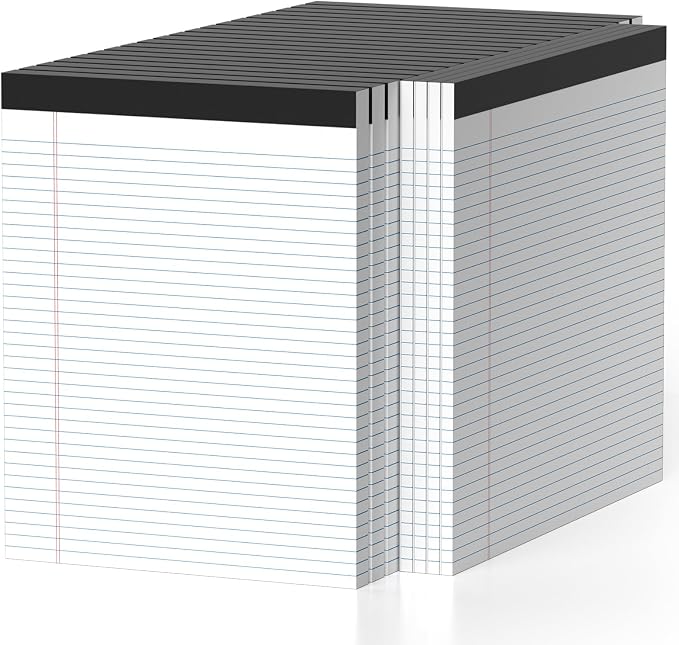 24 Pack Legal Pads 8.5 x 11 College Ruled Note Pads 8.5 x 11 Notepads 8.5 x 11 by Nichela