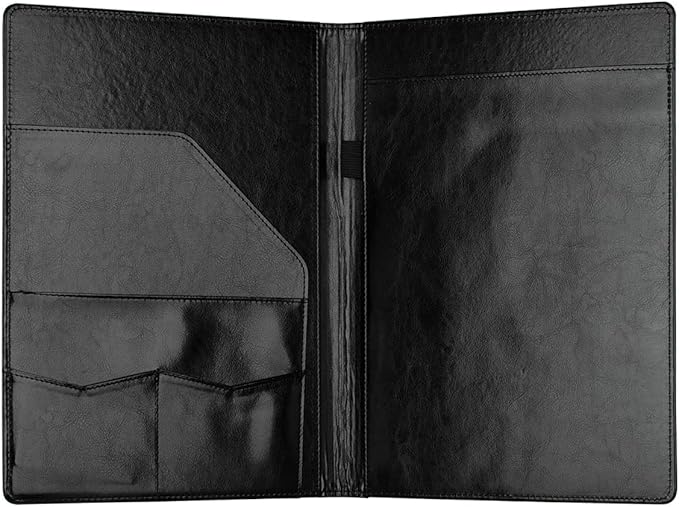 Padfolio Portfolio Binder, Faux Leather Folder, Resume Interview Legal Document - Image 2