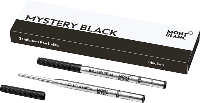 MONTBLANC Ballpoint Pen Refills Mystery Black 116190 – Refill Cartridges by Unknown