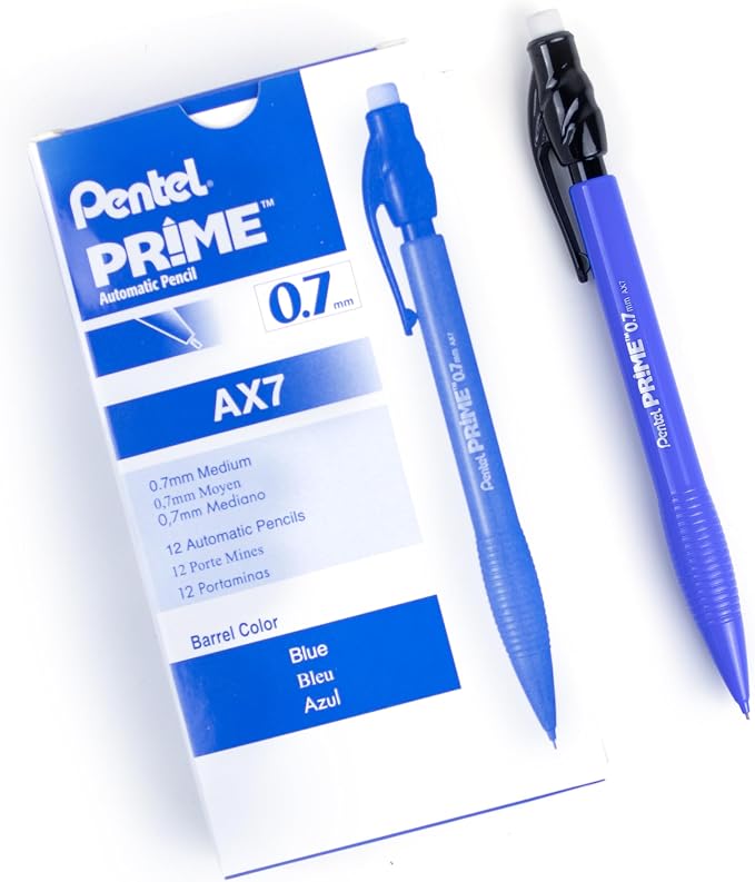 Pentel Prime Mechanical Pencil 0.7mm, Box of 12 by PentelofAmerica