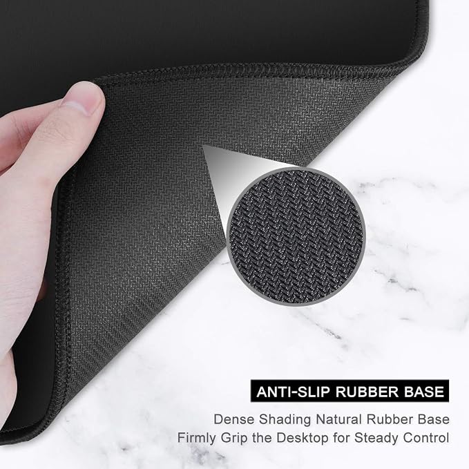 Auhoahsil Large Mouse Pad, Full Desk XXL Extended Gaming Mouse Pad 35" X 15" - Image 4