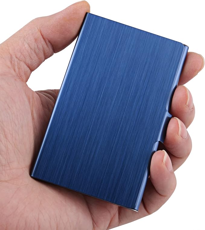 Business Card Holder, Slim Business Card Case - Image 7