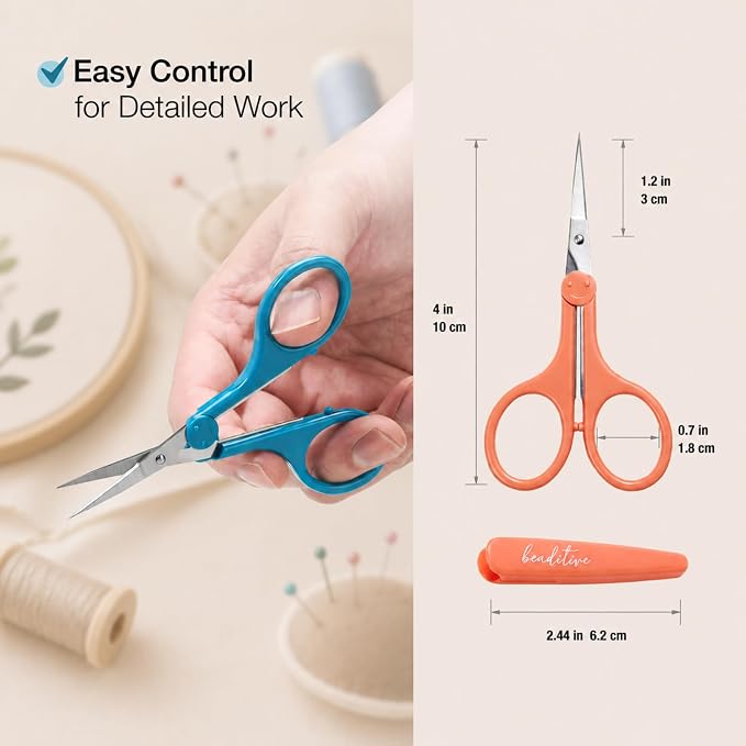 Beaditive High Precision Detail Scissors Set Sharp, Fine Tips | Paper Cutting - Image 2