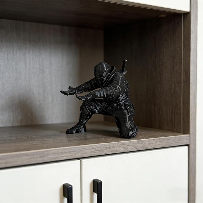 Knight-Style Executive Pen Holder -Plastic Ninja Samurai Design, Single Pen - Image 5