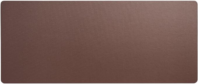 DACASSO Leatherette Keyboard/Mouse Desk Mat- Luxury Leatherette Desk Blotter by Dacasso