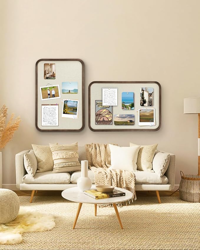 Linen Bulletin Board, Pin Board - Image 6