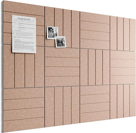 Bumusty Large Cork Board Alternative-48 x 36" Felt Bulletin Board Tiles by BUMUSTY