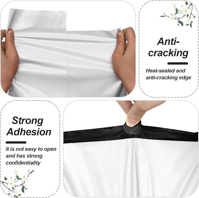 JinRuiKJ Thank You Poly Mailer 12x15.5 Inch 50 PCS, Shipping Bags - Image 4