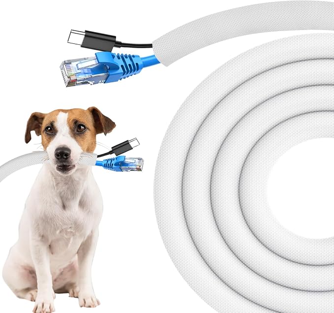 Secbolt Cord Protectors from Pets No Chew, 25ft by Secbolt