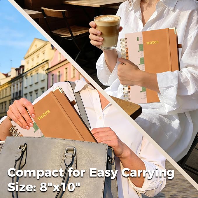 Line Hardcover Spiral Notebook - Image 8