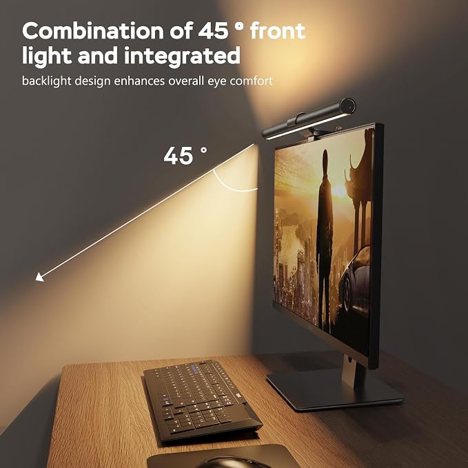 OOWOLF Monitor Light Bar with Remote, Ra95 Computer Monitor Lamp - Image 9