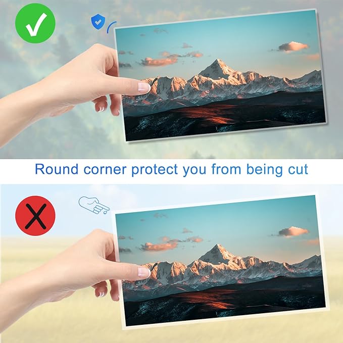 300 Pack Laminating Sheets, 5Mil 9" x 11.5" Laminating Pouches，5Mil Clear Thermal Lamination Sheet Paper for Laminator, Holds 8.5 x 11 Inch Sheets-DeskLoop Office